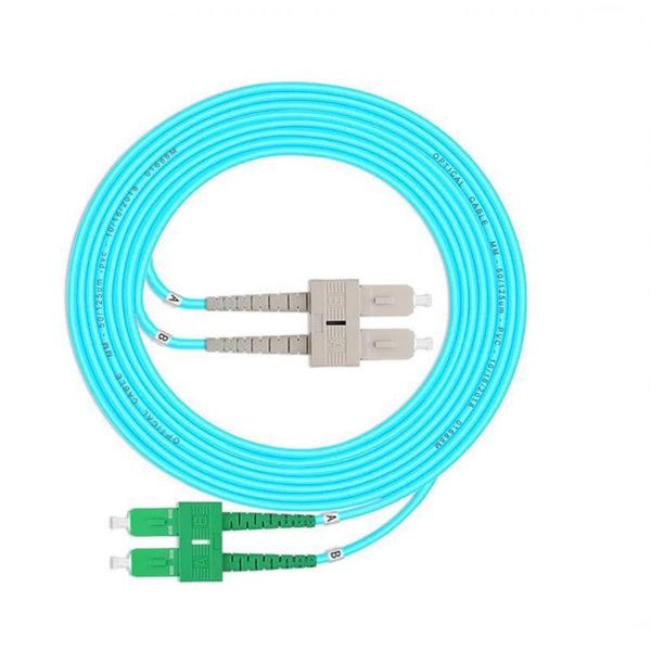 

fiber optic equipment sc/upc-sc/apc multi-mode om3 iber patch cable,duplex jumper 2 core cord multimode 3m 5m 10m 25m good durability