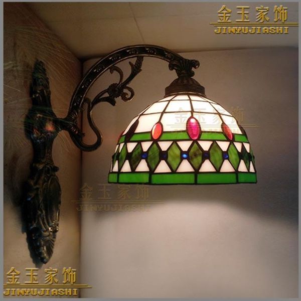 

nordice crystal lampes suspendues wall sconce lighting lamp glass ball bedroom bedside cabecero de cama