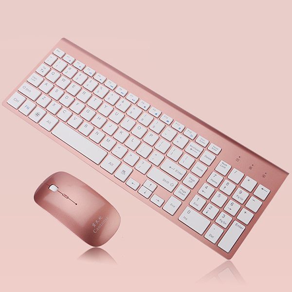 

smooth body 2.4ghz wireless keyboard and mouse combo 102 keys low-noise wireless keyboard mouse for mac pc windowsxp/7/10 tv box