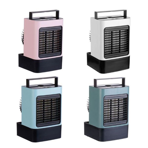 

electric fans portable mini air cooler negative ion humidifier and purifier usb chargeable deskcooling fan conditioner house h05f