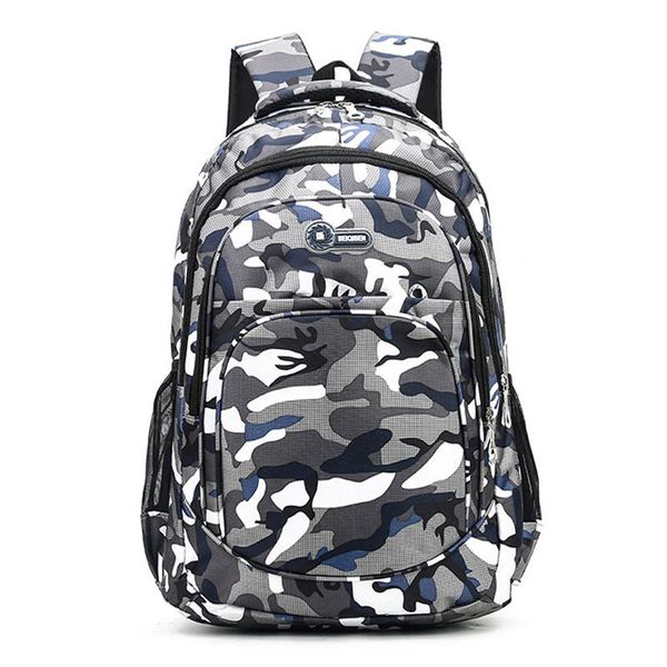 Borse da scuola 2 misure Camouflage impermeabile per ragazze Ragazzi Zaino per bambini grandi e piccoli Borsa per libri per bambini Mochila Escolar Zainetto