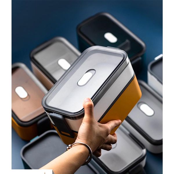 

dinnerware sets toutin the lunch box can be heated by microwave oven