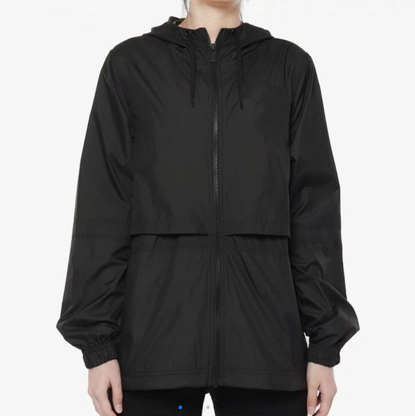 

mens womens hoodies jackets casual outdoor windbreaker zipper hooded jacket coat men brand windproof sportswear outerwear, Black;brown