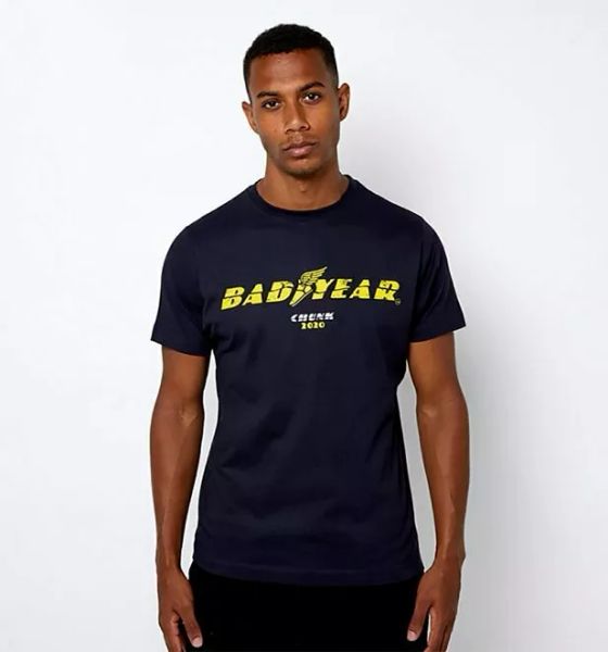 

navy bad year t-shirt from chunk, White;black