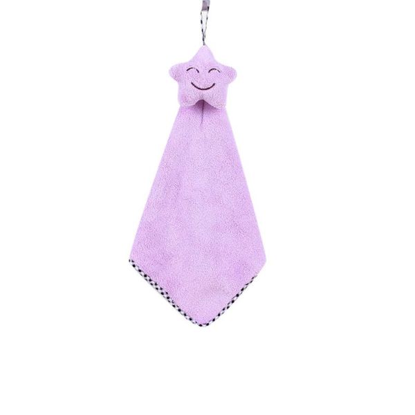 

towel j8137 cartoon hand baby bath towels toddler soft plush wipe hanging bathing for children bathroom