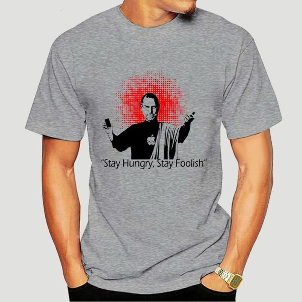 

men's t-shirts men t shirt white jesus steve job tshirts women t-shirt-1457d, White;black