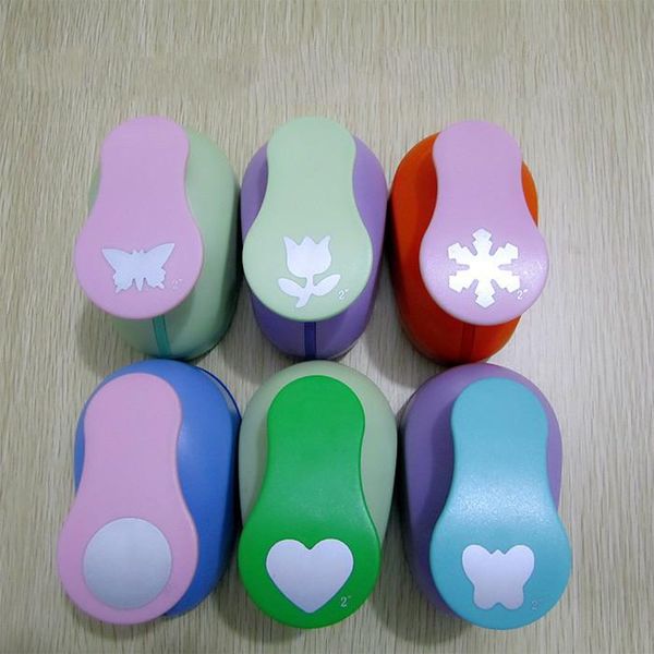 

binders outsize embossing flower paper cutting punches for scrapbooking tools circle cutter hole punch eva craft punching machine 4-5cm