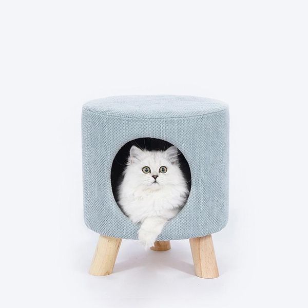 

cat beds & furniture four seasons universal nest winter warm house pet bed semi-closed stool cave for cats