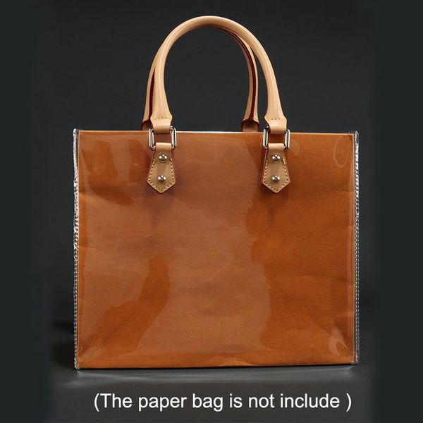 

change branded paper bag to a real bag, Black