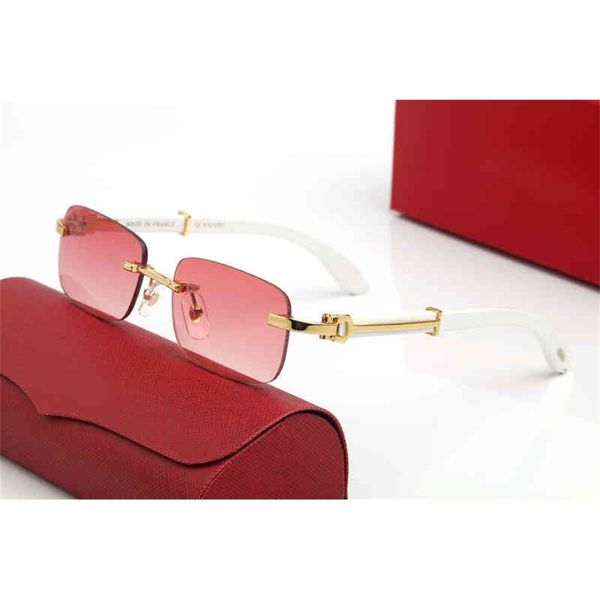 

vintage new men's rimless glasses frame wood frame square sunglasses men optical myopia clear spectacles frames 58777 french, White;black