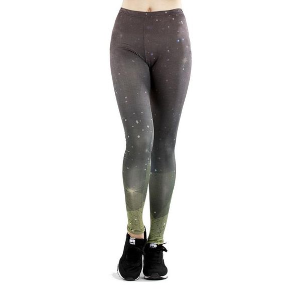 

women's leggings spring and summer casual pants slim printed sports leisure all-match 2021 female models wn*, Black