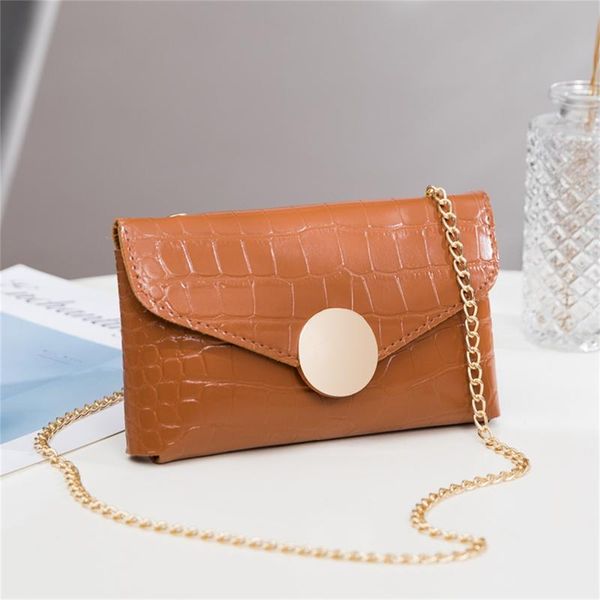 

evening bags retro handbag women's leather small square bag ladies chain shoulder fashion crossbody messenger armpit mini handbags