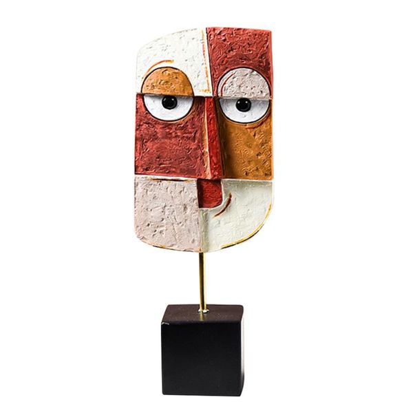 

decorative objects & figurines durable resin cafe restaurant gifts modern simple shop abstract art sculpture office desk ornament home decor