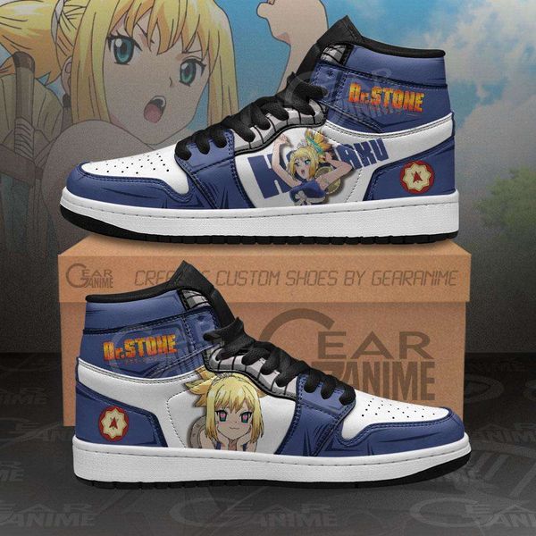 

kohaku sneakers dr. stone custom anime sport shoes