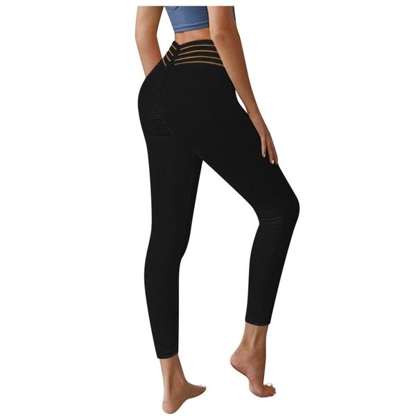 

women's pants & capris breathable slim pant yo ga push up joggers gym white fitness tights sport exercise running athletic trousers 202, Black;white