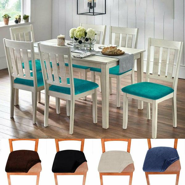 

velvet chair cover slipcovers for dining room stretch elastic covers home office banquet el kitchen wedding decor