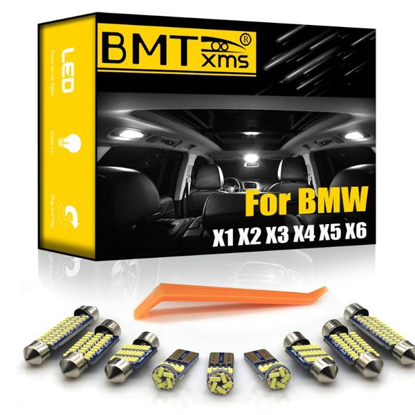 

bmtxms for x1 e84 f48 x2 f39 x3 e83 f25 x4 f26 x5 e53 e70 x6 e71 e72 vehicle led interior map dome light kit canbus bulbs emergency ligh lig