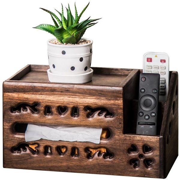 

tissue boxes & napkins year retro southeast asia box holder home furnishing decoration multifunctional remote control storage rack gifts