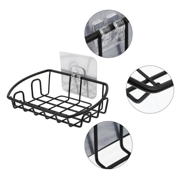 

soap dishes bathroom kitchen holder single-layer stainless steel dish rack