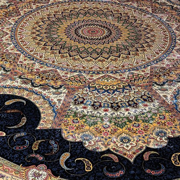 

carpets good quality 10'x14' classic persian handmade silk rug parlor hand knotted carpet with