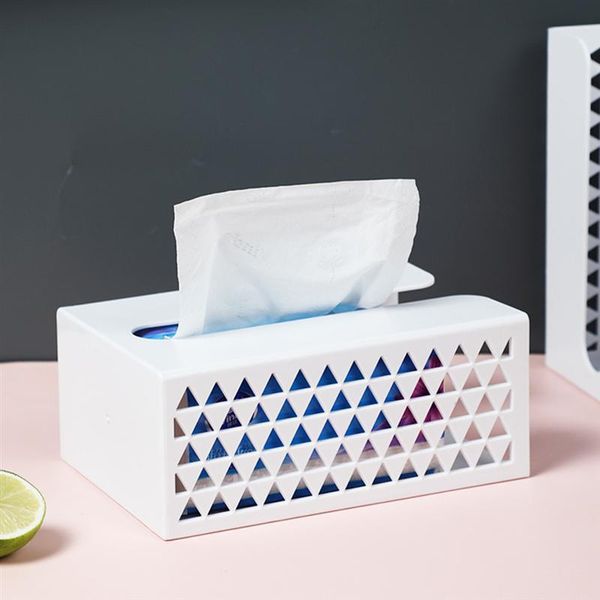 

punch tissue box kitchen napkin wall hanging storage holder boxes & napkins