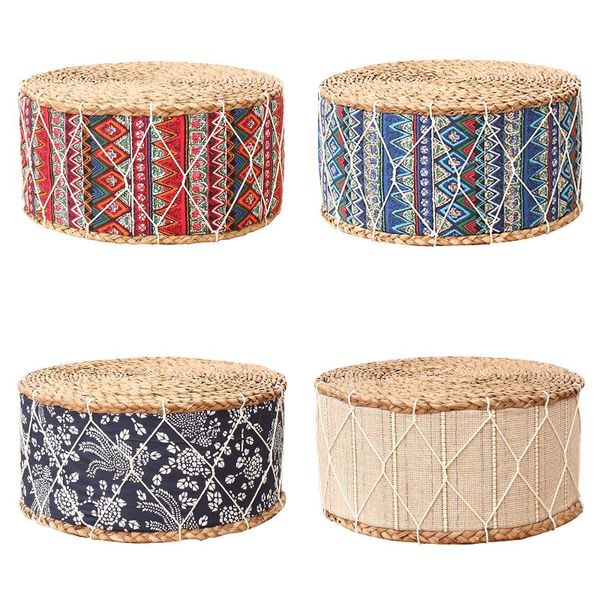 

cushion/decorative pillow futon cushion thickened woven high elastic cotton straw floor mat meditation backrest japanese tatami