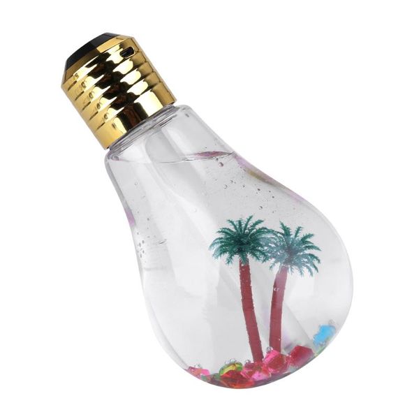 

light bulb oil diffuser transparent landscape lamp humidifier home aroma led air purifier atomizer fragrance lamps