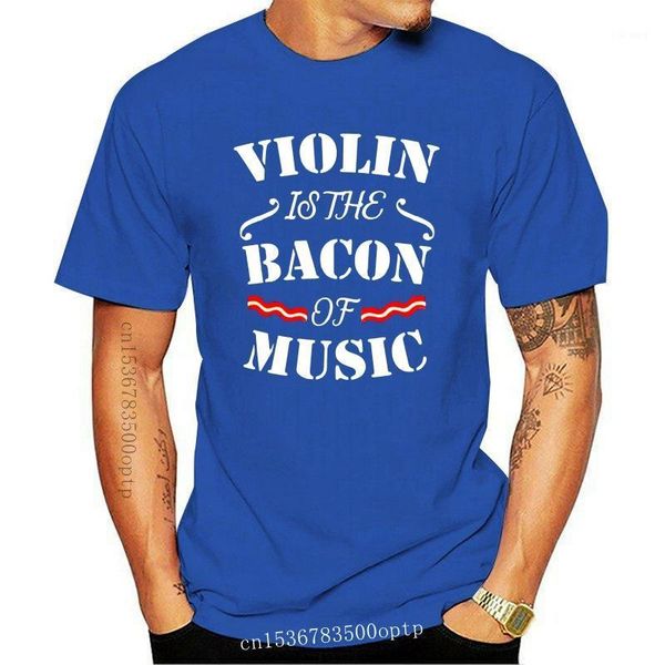 

men's t-shirts men t shirt violin is the bacon of music women t-shirt, White;black