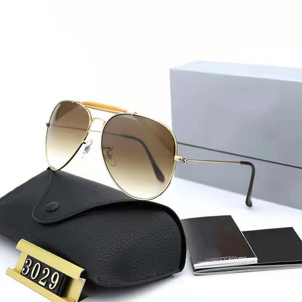 

sunglasses classic retro men women designer alloy frame tempered glass glasses uv400 driving mirror, White;black