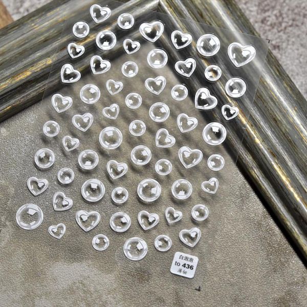 

nail art kits 2021 beautizon bubble cute image quality 3d engraved stickers decorations decals design