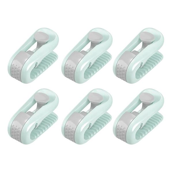 

6pcs fixer home bed quilt comforter mattress sheet fasteners non slip household no pins anti move clamp buckle gripper clothing & wardrobe s
