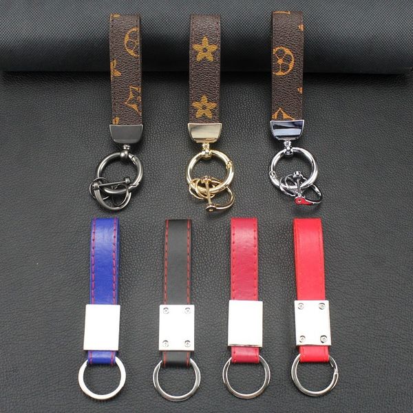 

souvenirs pendant creative leather key ring business car horseshoe chain gift lady