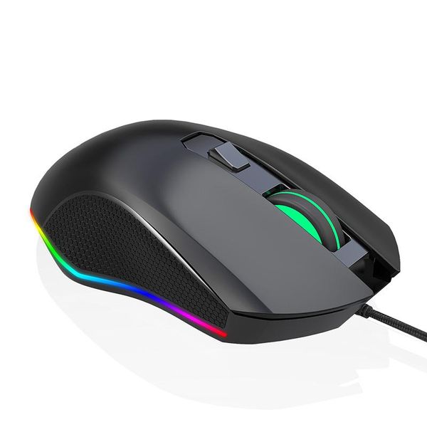 

wired glowing mouse gaming usb optical computer mice 7 programmable button uy8