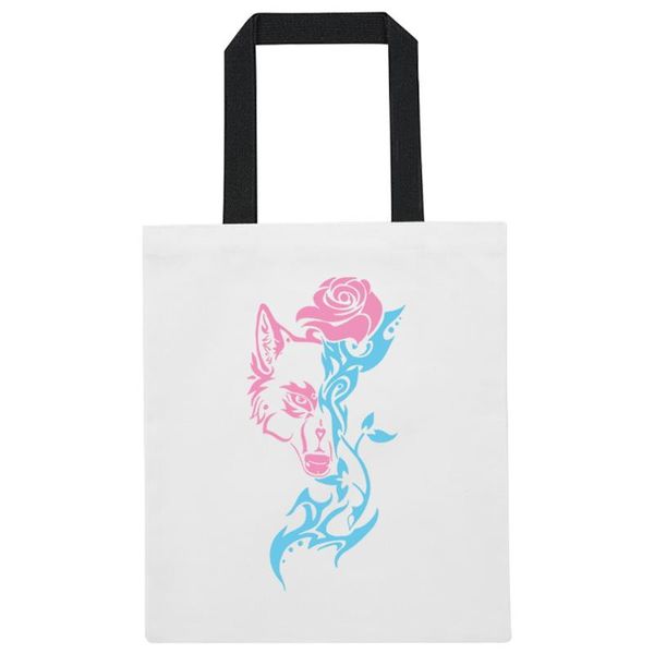 

storage bags shopping bag large capacity ladies printed portable messenger shoulder environmentally friendly and reusable