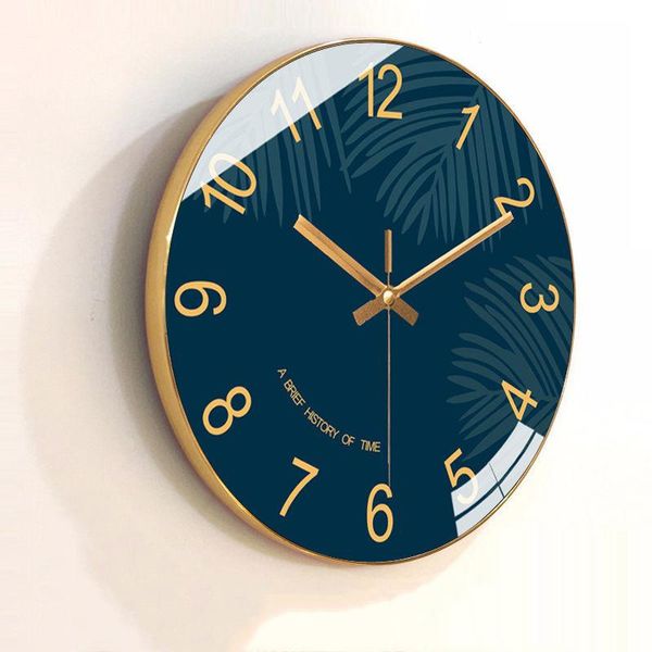 

30cm nordic style non-ticking silent plastic wall clock for home kitchen office decoration clocks fashion design