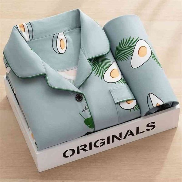 

home clothes for women avocado pajamas for women cotton pijama mujer women's clothing spring autumn sleepwear set pyjamas 210325, Black;red