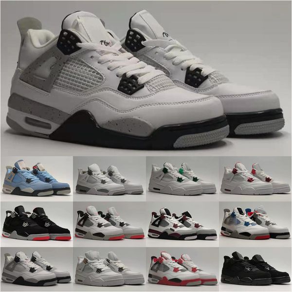 

men outdoor shoes 4 hyper royal mocha bred patent 4s black cat white oreo sail court purple flint women mens sports sneakers trainers outddo