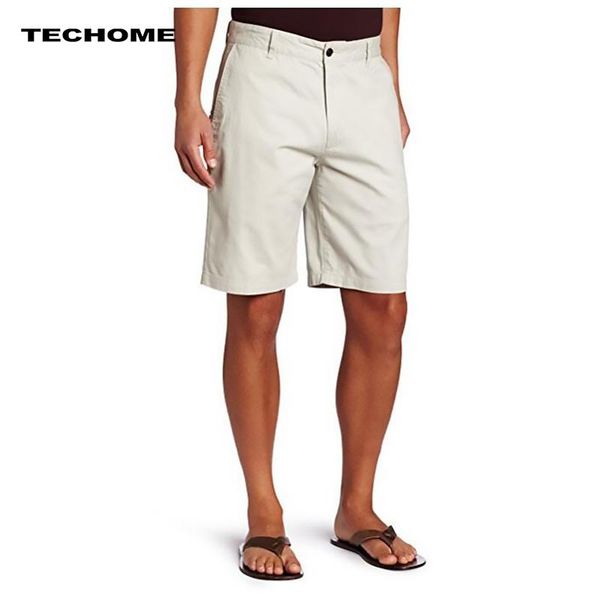 

men casual shorts 2021 summer design fashion straight solid slim quick dry m-3xl men's, White;black