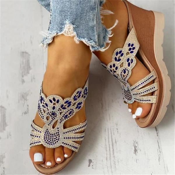 

boots women platform wedge casual sandals heel, Black