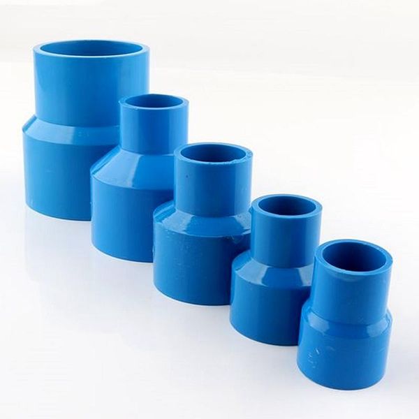 

5-30pcs 20/25/32/40/50mm blue pvc straight reducing connectors water pipe garden irrigation connector aquarium adapte watering equipments