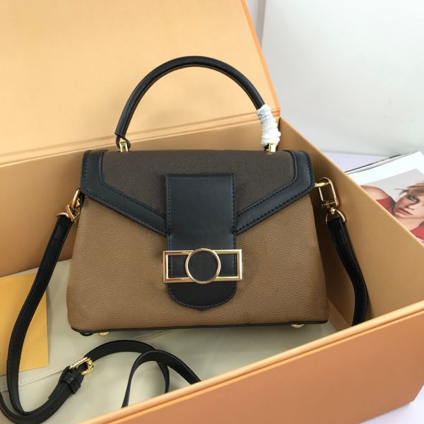 

luxury bag women luxurys designers bags genuine leather designer shoulder handbags youth flap sweet wind crossbody handbag 53663