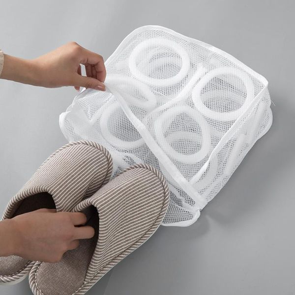 

storage bags shoe washing bag machine special care household mesh anti-deformation