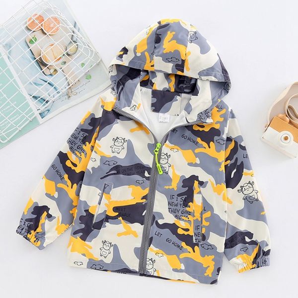 

camouflage windbreaker teenager kids jacket for boys spring children clothes breathable coat kids girl clothes, Blue;gray