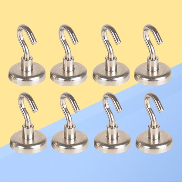 

hooks & rails 10pcs strong neodymium magnet heavy duty magnetic for home kitchen workplace office and garage