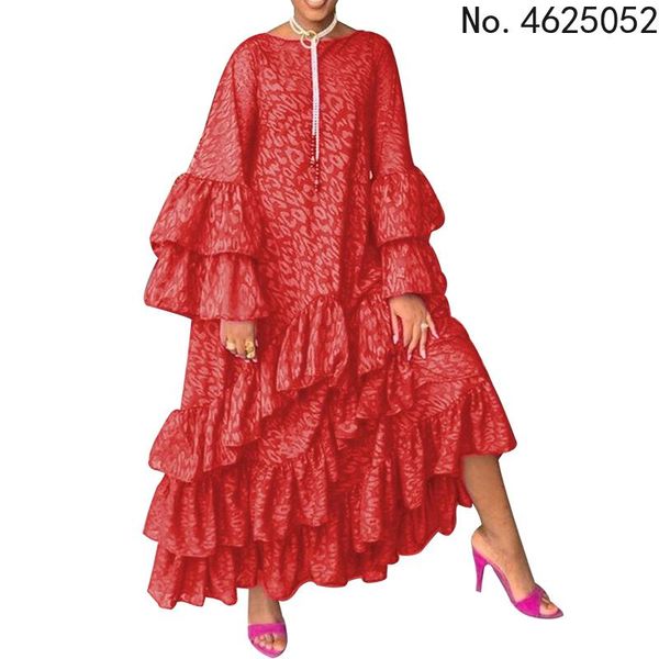 

ethnic clothing african elegant dresses for women 2021 muslim fashion abayas dashiki robe kaftan long maxi dress moroccan turkish africa, Red