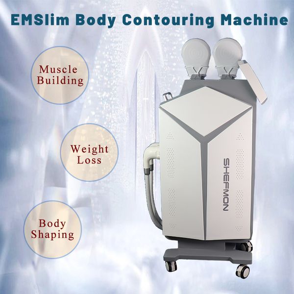 Vertical Alta intensidade Eletromagnética Corpo Contornando Emagrecimento Muscle Building Ems Slim Beauty Machine Perda de peso Simples