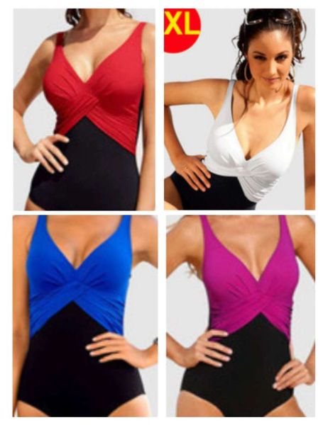 

multi color one piece women's swimsuit, White;black