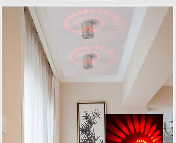 

wall lamps led light aluminum ceiling corridor porch background ktv effect