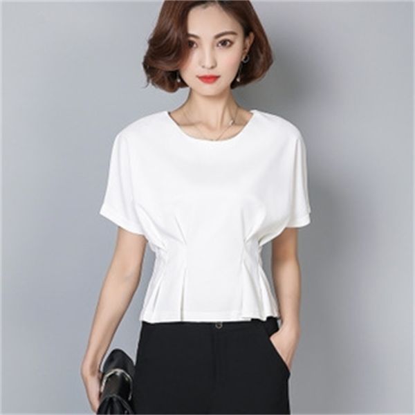 

summer fashion black t shirt women tshirt 210722, White