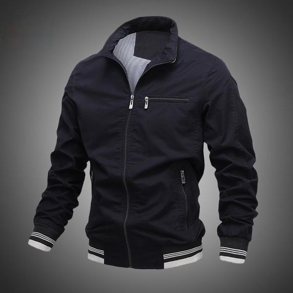 

men's jackets men military windbreaker 2021 mens harajuku fashion hip hop autumn vintage cargo bomber, Black;brown